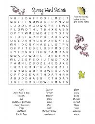 Spring Word Search Best Coloring Pages For Kids Spring Words Spring Word Search Word Find