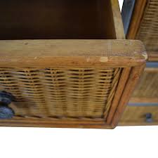 This set features two adjustable wicker chairs and a table. 82 Off Pier 1 Pier 1 Imports Miranda Wicker Six Drawer Dresser Storage