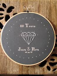 60th wedding anniversary cross stitch patterns. Diamond Cross Stitch For A 60th Wedding Anniversary Rachael Lazenby Flickr