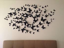 Serena S Bedroom Gossip Girl Like Butterfly Mural Paper Flower Arrangements Butterfly Wall Art Gossip Girl Butterfly Wall