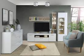 Wohnwand Babila Set 4 Tlg In 2020 Wohnen Gunstige Mobel Und Wohnzimmer Ideen