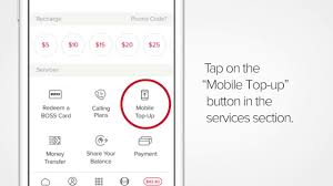 Calling app every hour of every day across different. How To Send A Mobile Top Up With The Boss Revolution App Youtube
