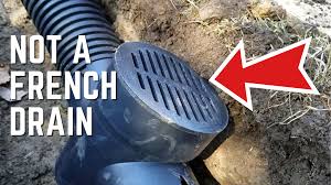 The water table will stay no higher than the level of the drains. How To Tell If You Have A French Drain Don T Get Duped French Drain Man