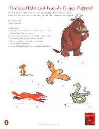 To print, cut, fold, glue, and tell a story. The Gruffalo Finger Puppets Kids Coloring Pbs Kids For Parents