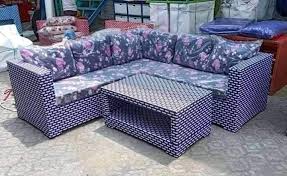 Ready Kursi Model L Beli 1 Set Harga Rumah Rotan Sintetis Facebook