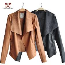 Women Jacket New Spring Fashion Ultrathin Large Lapel Motorcycle Pu Leather Jacket Coat Chaquetas Jaqueta De Leather Jackets Women Embellished Jacket Fashion