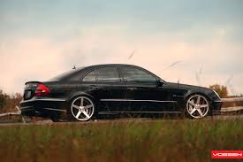 Mercedes Benz E 55 Amg W211 On Vossen Wheels Photo Collection E55 Amg Mercedes E55 Amg Mercedes Benz