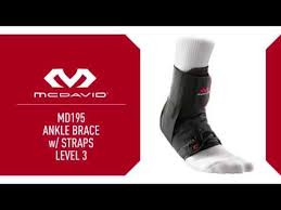 Ankle Brace W Straps