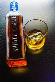 03 White And Blue Premium Whisky Photographed By Ellis Mbeku For Emstudiosng Lagos Photography Projects Whisky Blue And White