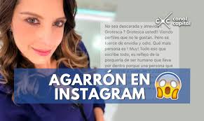 Por medio de sus redes sociales la presentadora de noticias caracol. Laura Acuna Se Agarro Con Una Seguidora En Instagram