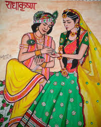 Beatking Sumedh Mallika Singh Official Radhakrishn Starbharat Show Simple Art Watercolorart Painting Pe Krishna Art Krishna Drawing Krishna Painting