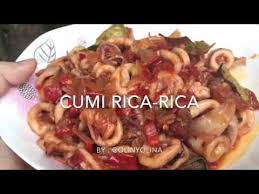 Makanan khas manado ini memakai banyak bumbu dan cabe hingga rasanya pedas mantap. Cara Membuat Cumi Rica Rica By Olinyolina Youtube