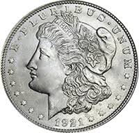 1921 Morgan Silver Dollar Value Cointrackers