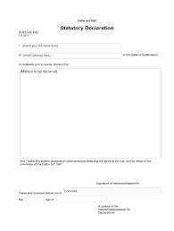 Statutory Declaration Qld Fill Online Printable Fillable Blank Pdffiller