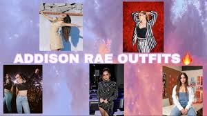 Addison Rae Outfits Part 1 Youtube