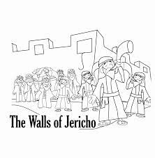 The battle of jericho spot the differences this free, printable spot the differences activity, based on joshua 6, can remind children that god's presence helps us do what he desires. Joshua And The Wall Of Jericho Coloring Pages Coloring Home