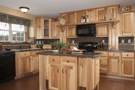 hickory raised panel kitchen (hr137a