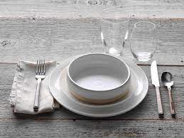 Table setting for soup and salad. How To Set A Table Basic Informal And Formal Settings