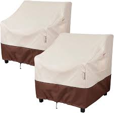 Get it by tomorrow, may 10. Amazon Com Bestalent Patio Chair Covers Waterproof Outdoor Furniture Covers Clearance Heavy Duty Fits Up To 37 W X 40 D X 29 H 2pack Garden Outdoor