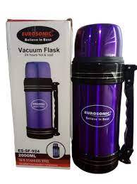 A filtering flask is used for vacuum filtration or distillation. Eurosonic Vacuum Flask 2000ml Purple Monmartt