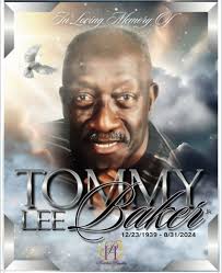 Deacon Tommy Lee Baker Jr Obituary August 31, 2024