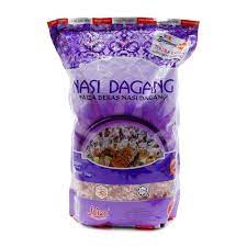 Nasi dagang beras merah dihidang bersama ayam goreng dan kari ikan tongkol. Nasi Dagang Faiza Beras Nasi Dagang 2kg 100 Original Shopee Malaysia