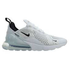 Nike Air Max 270 Mens Ah8050 100 White Black Mesh Running Shoes Size 9 5 Fashion Clothing Shoes Accessories Menssh Nike Air Max Athletic Shoes Air Max 270