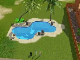 How To Build A Cool Swimming Pool Sims 3 Youtube