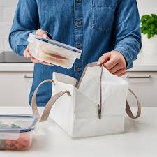 Ikea 365 Lunchtas Wit Beige 22x17x16 Cm Ikea Ikea Grote Opening Tas