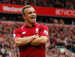 Он играет на позиции правый вингер. Xherdan Shaqiri Reveals He Has Never Set Foot In Liverpool City Centre Since Summer Move From Stoke