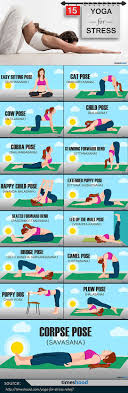 Yoga For Stress Relief Info Restorative Yoga Poses Easy Yoga Poses Yoga For Stress Relief