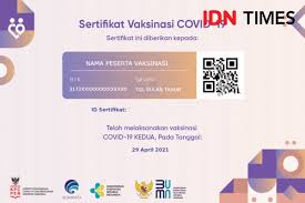Maybe you would like to learn more about one of these? Bermunculan Jasa Cetak Kartu Vaksin Covid 19 Kata Kemenkes