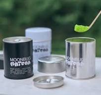 Refillable Matcha Tin - Satellite (silver chrome)