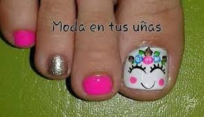 Diseño de uñas para el dia de la madre. Unas Para Pies Para Ninas Suffah Beauty