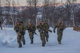 Norway will host a major military exercise, trident juncture, this fall composed of over 40,000 personnel, 130 aircraft and 70 vessels according to nato, with the marine corps and norwegian. U S Marine Corps Forces Europe Africa Twitter àªªàª° The Unknown Distance U S Marines In Setermoen Norway Conduct An Unknown Distance Stress Live Fire Range Sendthemarines Usembassyoslo Us Eucom Https T Co Ietzt5kuks