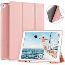 Ztotop Case For Ipad Pro 12 9 Inch 2017 2015 With Pencil Holder Lightweight Soft Tpu Back Cover And Trifold Stand With Auto S Best Ipad Ipad Pro Ipad Pro 12 9