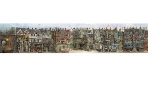 Harry Potter And The Order Of The Phoenix Illustrated Edition Jim Kay The Harry Potter Illustrated Edition Is Stunningly Gorgeous Harry Potter Illustrations Harry Potter Art Harry Potter Diagon Alley