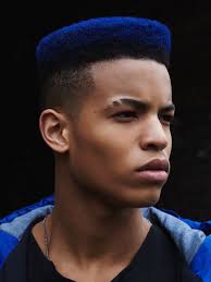 When it comes to hair parts, there are side parts, which are natural, hard parts, which your barber or stylist creates using a razor, and then there's this. Black Men Hair Dye Styles Novocom Top