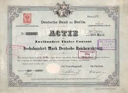 The bank's statute was adopted on 22 january 1870, and on 10 march 1870 the prussian government granted it a. Deutsche Bank Wiki Thereaderwiki