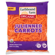 Scarica un video a tema carrots being julienned da 7.000 secondi a 25 fps. Earthbound Farm Organic Julienned Carrots 10 Oz Bag Instacart