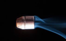 The projectile is driven by hot gases producing the so, if you fired a gun towards the horizon in a forward direction from the iss travelling at 17,500 mph, would the bullet skip out into space or carry. How Fast Can A Bullet Travel Wonderopolis