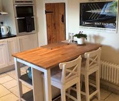 Ikea Stenstorp Kitchen Island With Two Ingolf Bar Stools Stenstorp Kitchen Island Bar Stools Ikea