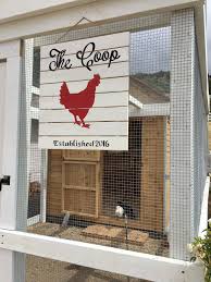 The Coop Sign Diy Chicken Coop Decor Chicken Coop Signs Chicken Signs