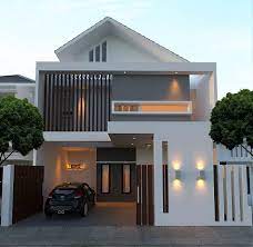 Rumah yang seperti ini cocok untuk keluarga kecil. 60 Desain Dan Denah Rumah Type 45 Minimalis Modern 2020