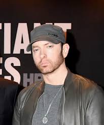 Eminem was well known for his bright blonde hair for most of his career. Eminem Beard Dark Hair Slim Shady Evolution