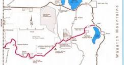 Pony Express Backcountry Byway Map for Utah | Bureau of Land ...
