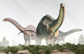 Dinosaur of yellow color dinosaur with long neck and tail and red spikes along back image of creature vector dinosaur and pteranodon set vector illustration. Brontosaurus Reinstating A Prehistoric Icon Natural History Museum