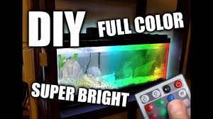 Diy Led Aquarium Grow Light Hood Youtube
