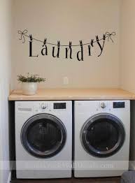Laundry Clothesline Vinyl Wall Decal Laundry Room Vinyl Wall Etsy In 2020 Wall Decals Laundry Laundry Room Wall Decor Laundry Room