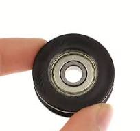 for Slide Door Window U * Roller Pulley 626 Bearing Steel Bearing Roller  Injection-coated U-shaped Pulley Wheel